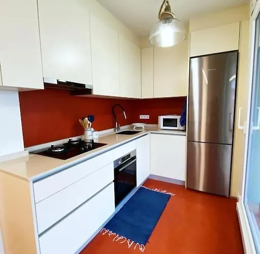 公寓 Piso Centrico Con Terraza Amplia Y Garaje 比戈